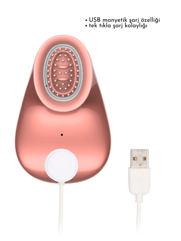 L'INFINI - CİNSEL OBJE - Twitch Klitoris Uyarıcı Vibratör Rose - shopi go'da!.