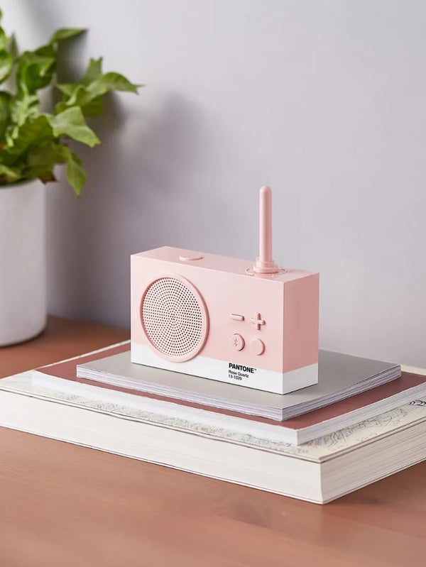 LEXON - KABLOSUZ HOPARLÖR - Lexon x Pantone Tykho 3 Bletooth Hoparlör ve Radyo Açık Pembe - shopi go'da!.