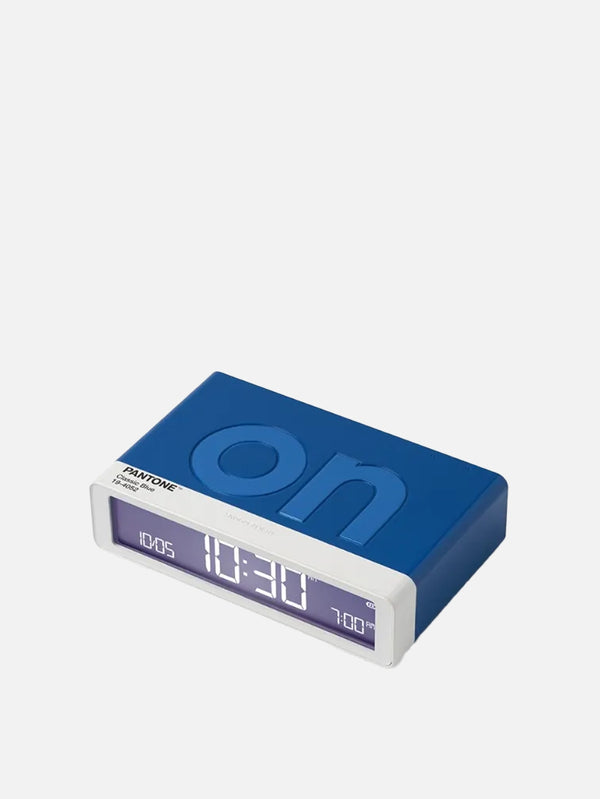 LEXON - SAAT - Lexon x Pantone Flip Klasik Alarm Saat Mavi - shopi go'da!.