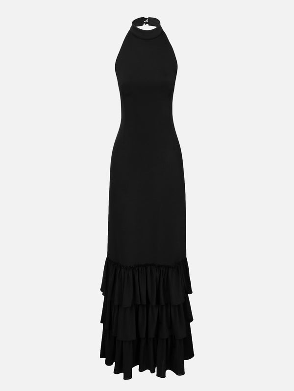 Liora Black Maxi Dress