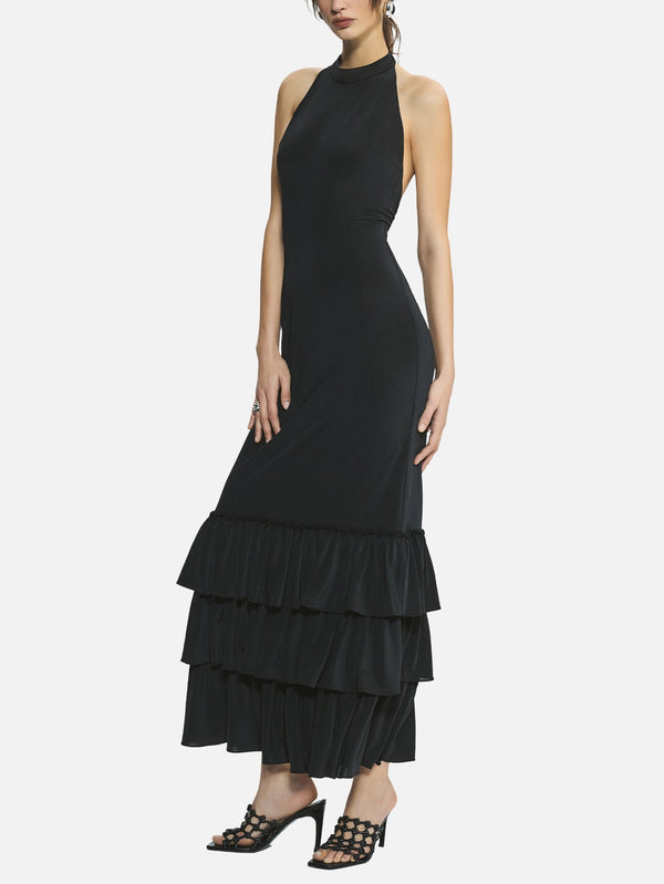 Liora Black Maxi Dress