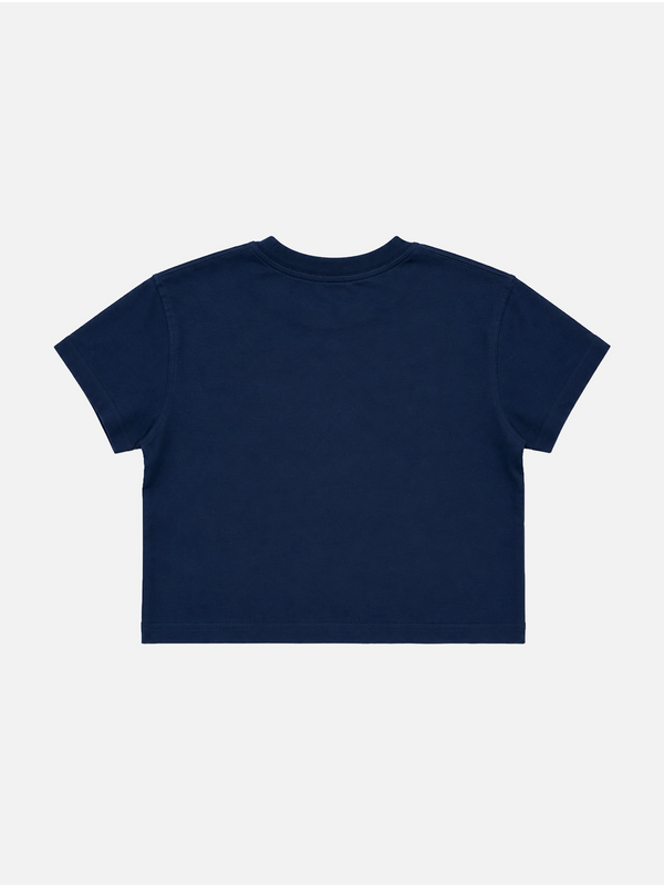Loves Me Not Baby Tee - Navy