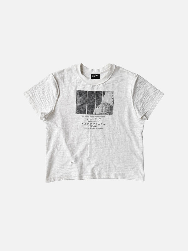 Kabukicho Printed Slim T-Shirt - White