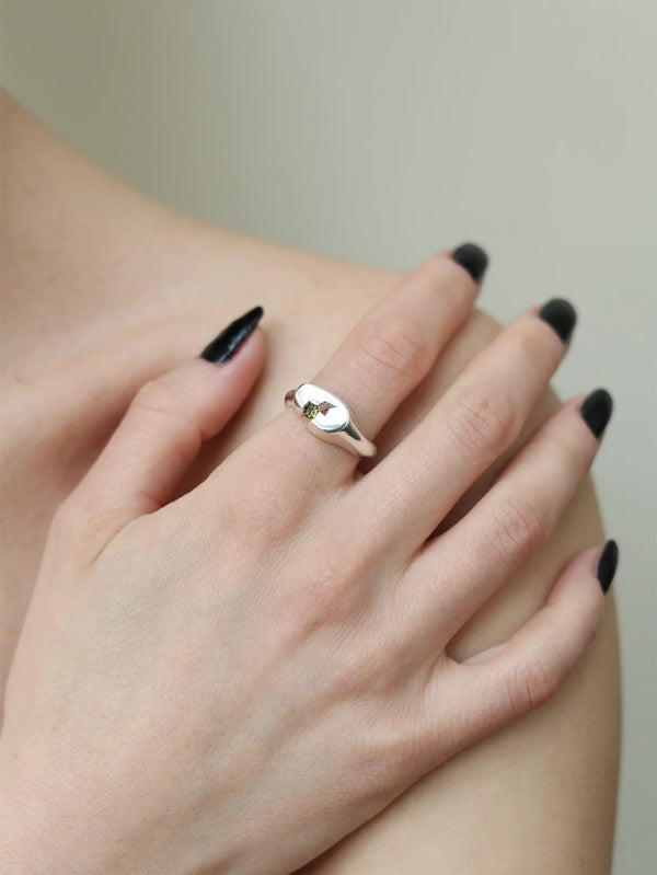 MAGOA STUDIO - YÜZÜK - Etna Ring - Silver - shopi go'da!.