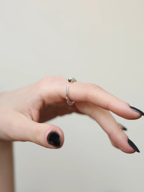 MAGOA STUDIO - YÜZÜK - Kaula Ring - Silver - shopi go'da!.