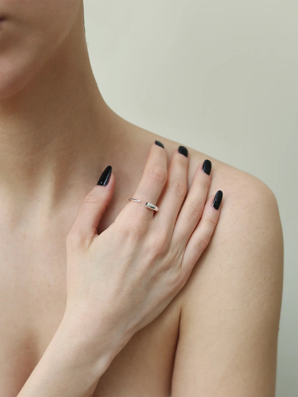 MAGOA STUDIO - YÜZÜK - Kaula Ring - Silver - shopi go'da!.