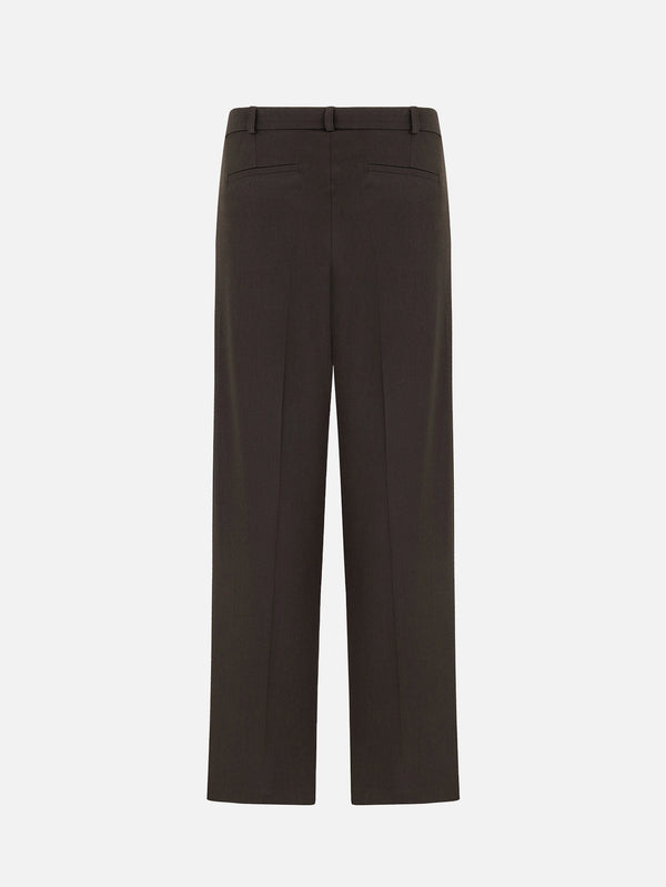 MANAS STUDIO - PANTOLON - Azur Pants - Brown - shopi go'da!.
