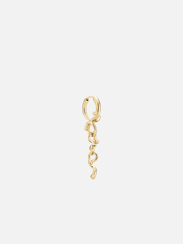 MARIA BLACK - KÜPE - Curtain Crust Earring - Gold - shopi go'da!.