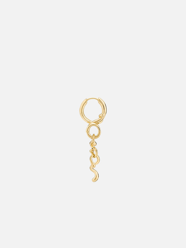 MARIA BLACK - KÜPE - Curtain Crust Earring - Gold - shopi go'da!.