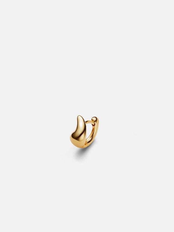 MARIA BLACK - KÜPE - Sagene Trail Huggie Left - Gold - shopi go'da!.