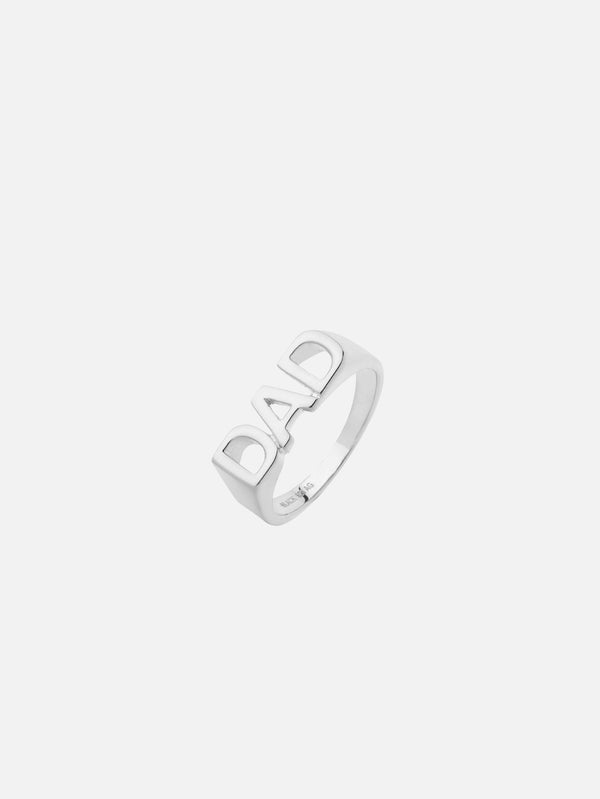 MARIA BLACK - YÜZÜK - Dad Ring - Silver - shopi go'da!.