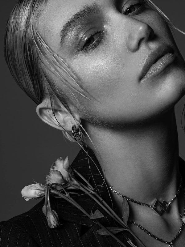 MARTYRE - KÜPE - Don’t Forget Me Hoops - Sterling Silver - shopi go'da!.