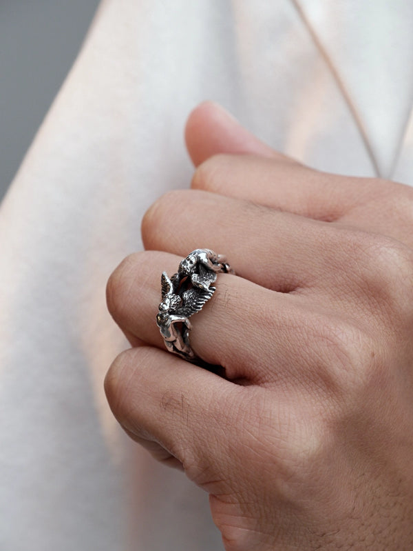 MARTYRE - YÜZÜK - Angelo Ring - Sterling Silver - shopi go'da!.