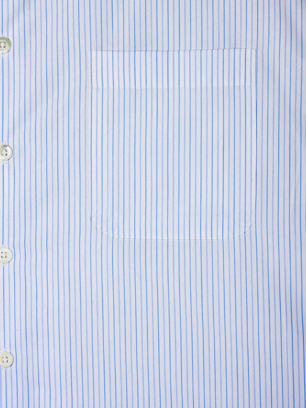 SHOPI GO Sumida Boxy Shirt - Light Blue & White - Kategorize edilmemiş GÖMLEK