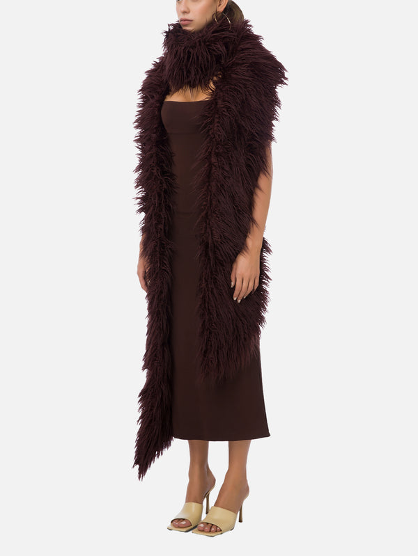 MI MAGIC LOVE - ATKI - Perry Scarf - Maroon - shopi go'da!.
