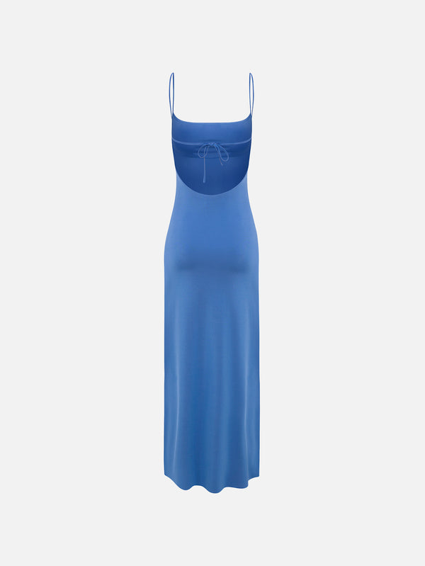 MI MAGIC LOVE - ELBİSE - Hush Midi Dress - Blue - shopi go'da!.