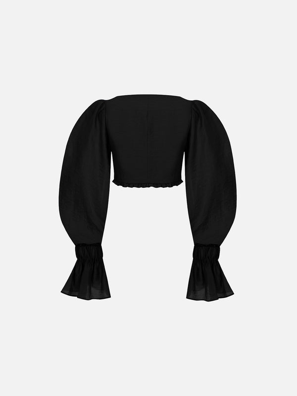 MI MAGIC LOVE - GÖMLEK - Sky Balloon Shirt - Black - shopi go'da!.