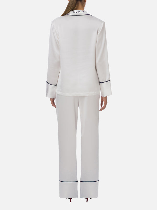 MI MAGIC LOVE - PİJAMA TAKIMI - Mio Set - White - shopi go'da!.