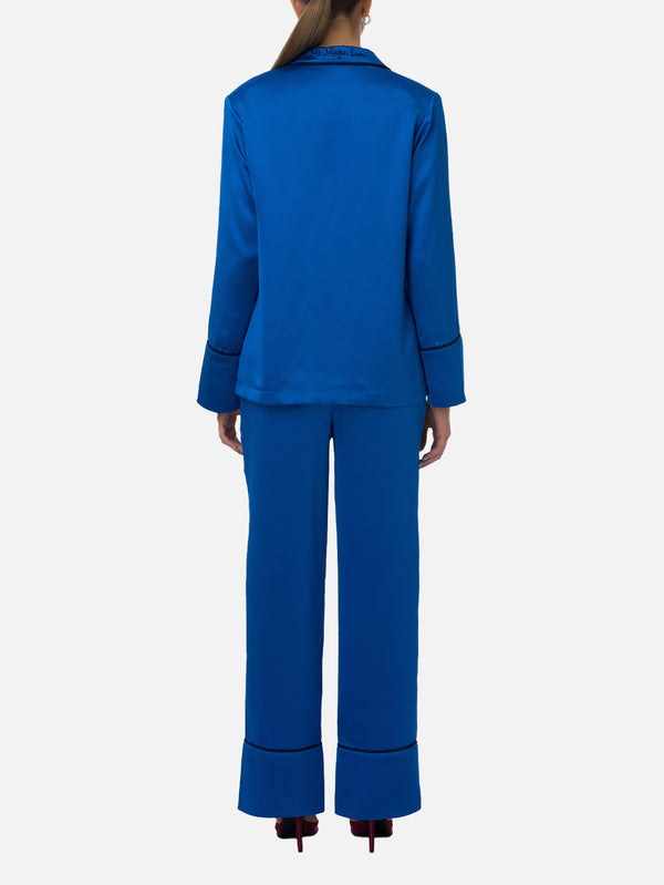 MI MAGIC LOVE - PİJAMA TAKIMI - Mio Set - Royal Blue - shopi go'da!.