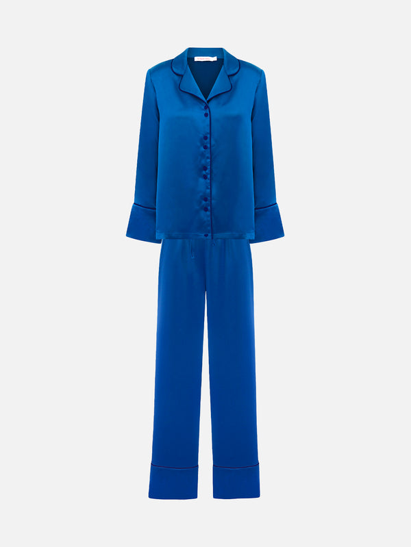 MI MAGIC LOVE - PİJAMA TAKIMI - Mio Set - Royal Blue - shopi go'da!.