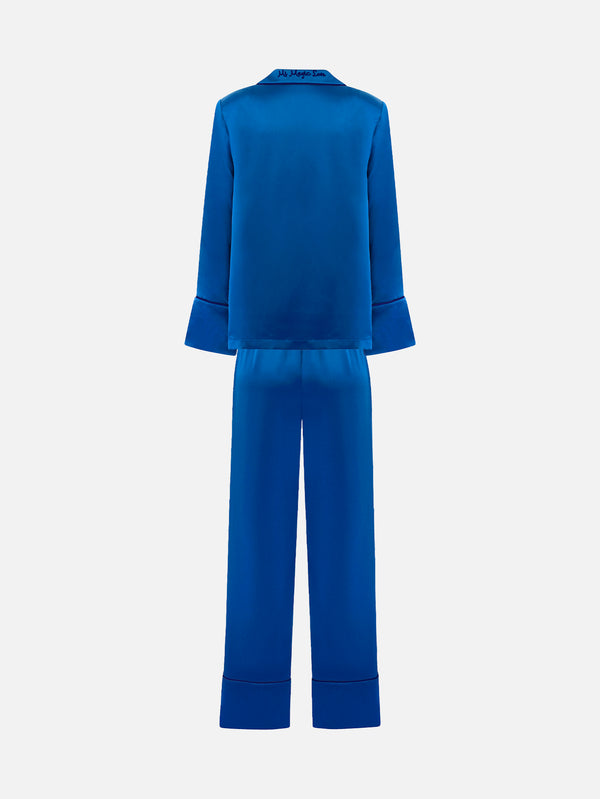 MI MAGIC LOVE - PİJAMA TAKIMI - Mio Set - Royal Blue - shopi go'da!.