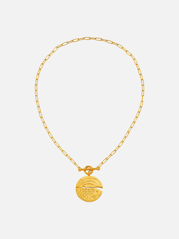MICHAEL'S - KOLYE - Koi Fish Chained River Kolye - shopi go'da!.