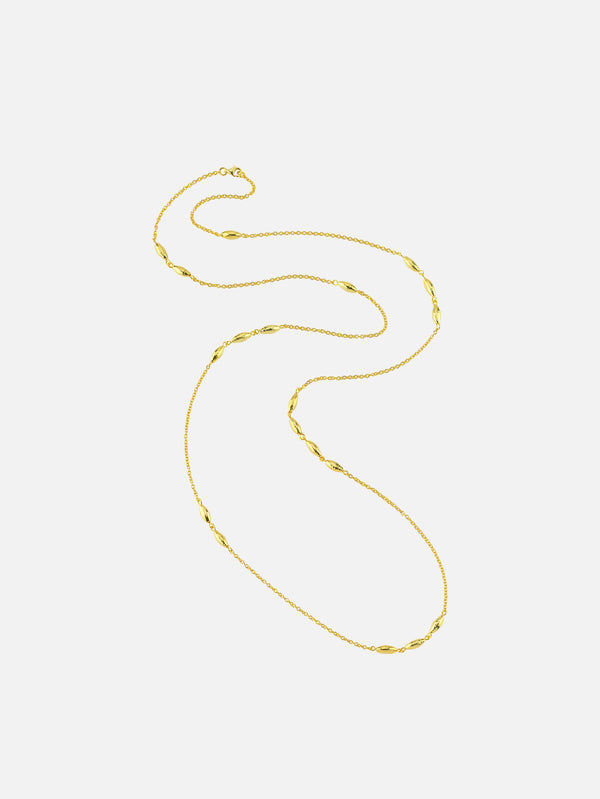 MICHAEL'S - KOLYE - Pomegranate Seeds Wrap Chain Necklace - shopi go'da!.