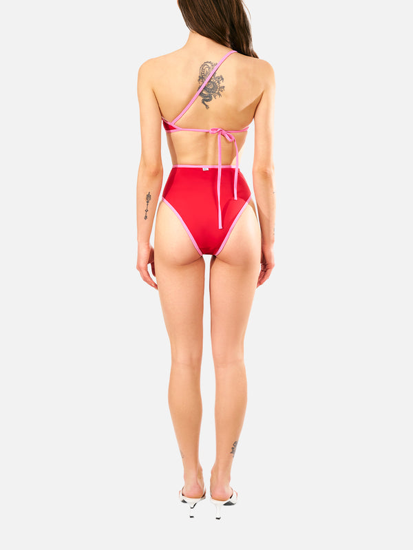 MIN SWIMWEAR - BİKİNİ ALTI - Everymood Çarpraz Bikini Altı - Kırmızı - shopi go'da!.