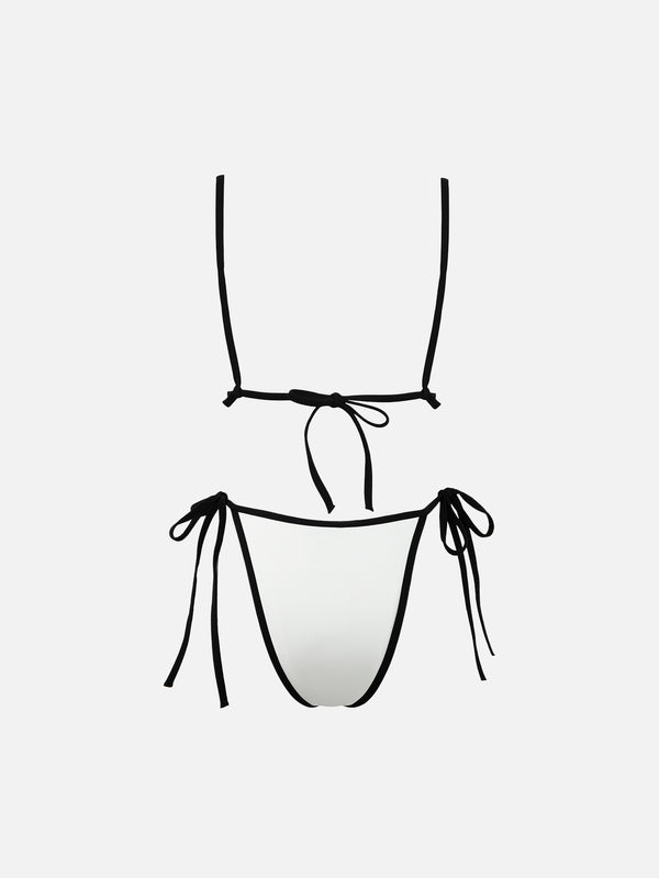 MIN SWIMWEAR - MAYO - Love Yourself Mayo - Beyaz - shopi go'da!.