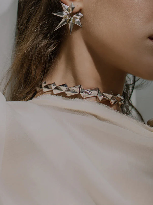 MISHKA - KOLYE - Ember Necklace - Silver - shopi go'da!.