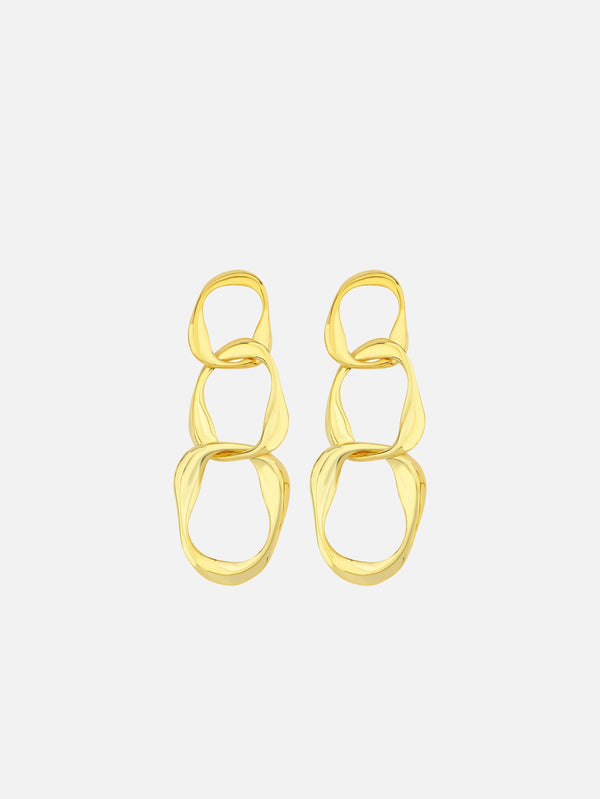 MISHKA - KÜPE - Aura Earring - Gold - shopi go'da!.