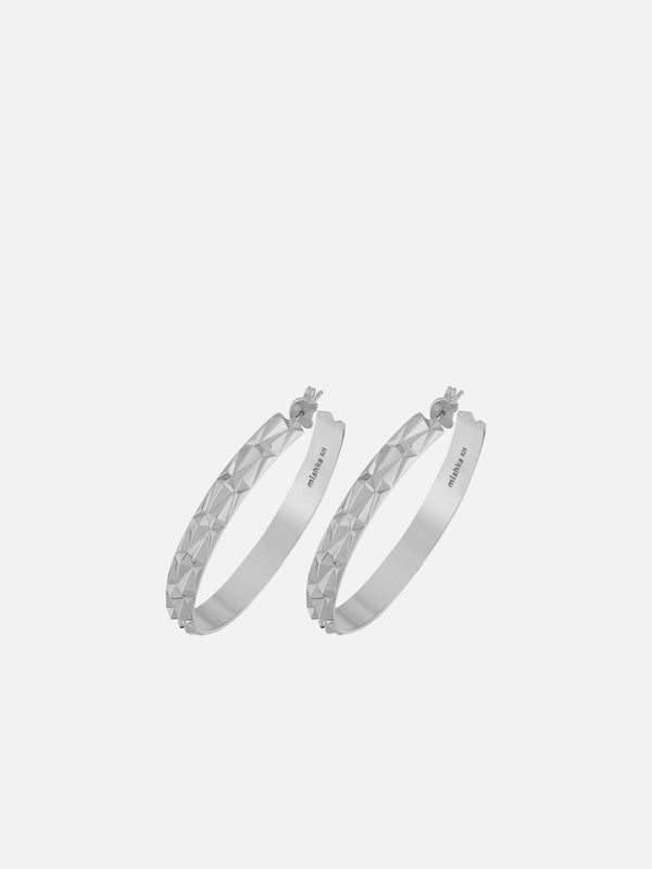 MISHKA - KÜPE - Allure Earring - Silver - shopi go'da!.