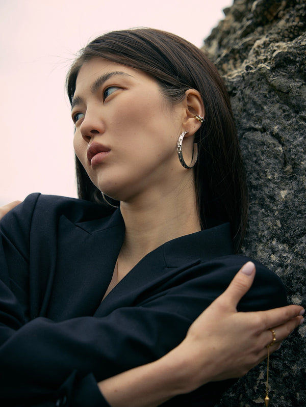 MISHKA - KÜPE - Allure Earring - Silver - shopi go'da!.
