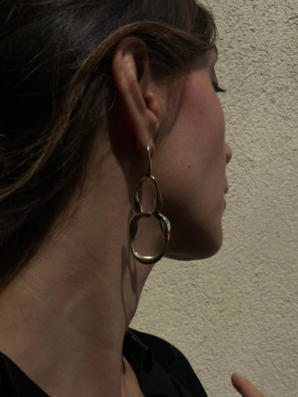 MISHKA - KÜPE - Aura Earring - Silver - shopi go'da!.