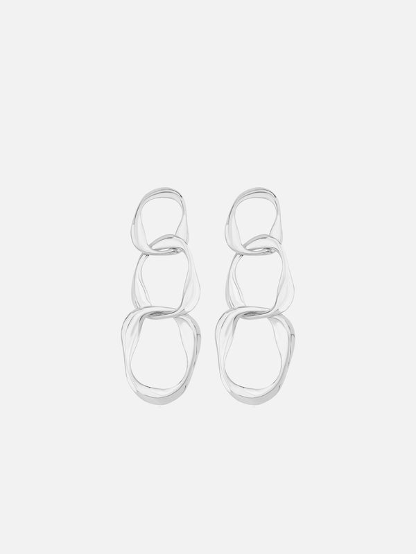 MISHKA - KÜPE - Aura Earring - Silver - shopi go'da!.