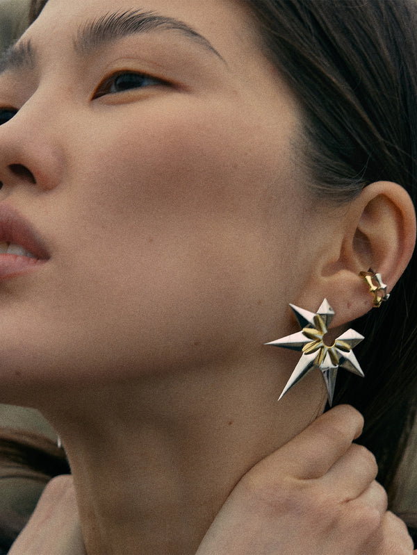MISHKA - KÜPE - Enigma Earring - Silver - shopi go'da!.
