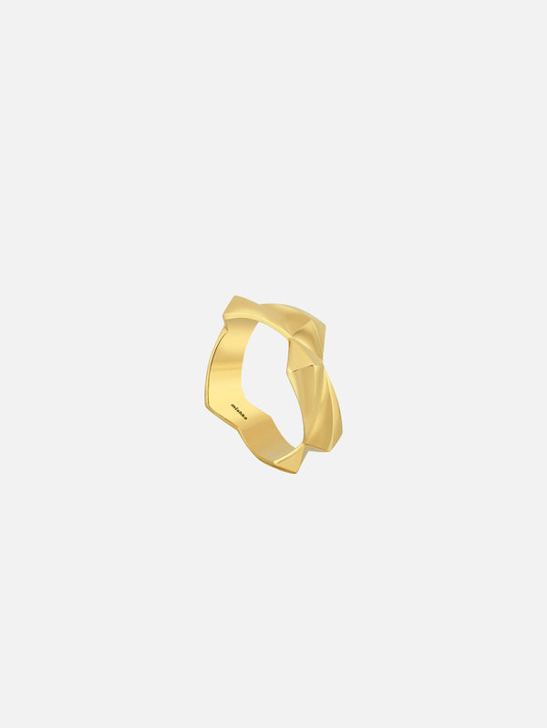 MISHKA - YÜZÜK - Brisk Ring - Gold - shopi go'da!.