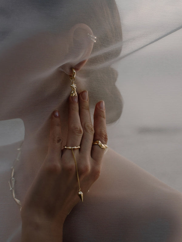 MISHKA - YÜZÜK - Tricky Ring  - Gold - shopi go'da!.