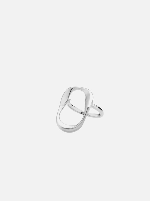 MISHKA - YÜZÜK - Wave Ring - Silver - shopi go'da!.