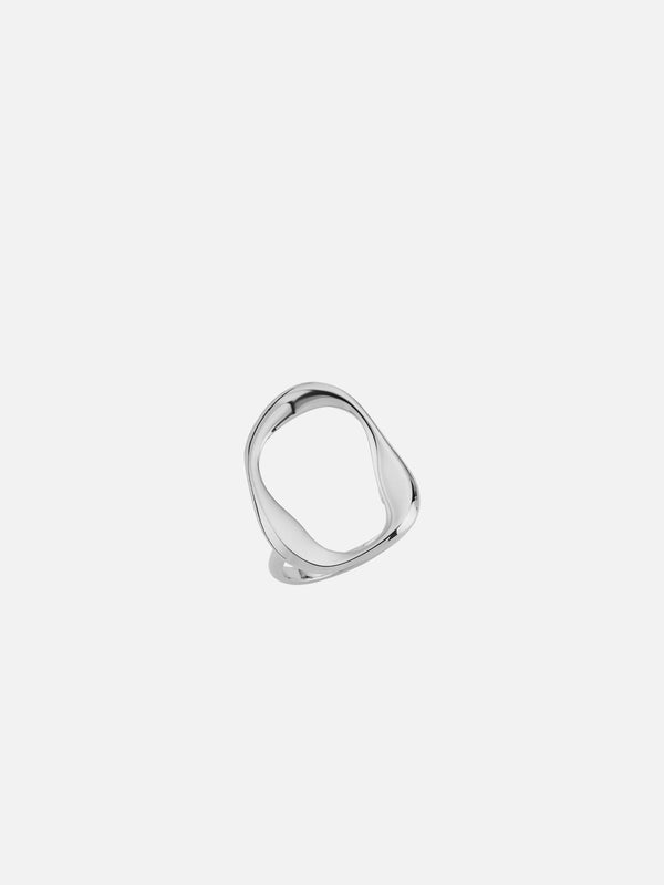MISHKA - YÜZÜK - Wave Ring - Silver - shopi go'da!.