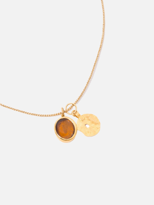 MONAPETRA - KOLYE - Intaglio ve Yer Altı Pul Kolye - shopi go'da!.