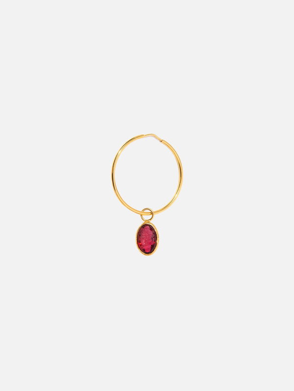 MONAPETRA - KÜPE - Intaglio Halka Küpe - shopi go'da!.