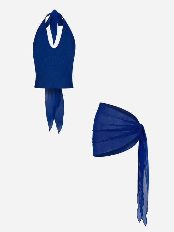 MI MAGIC LOVE Muse Navy Blue Glitter Set – Navy Blue, önden görünüm