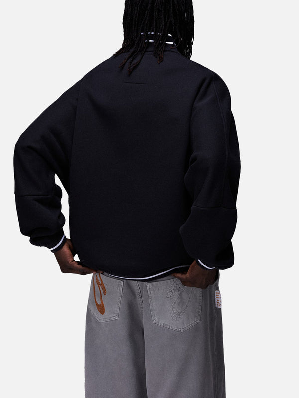 NAPAPIJRI - SWEATSHIRT - PDF x Napapijri French Terry Sweatshirt - Black Beauty - shopi go'da!.