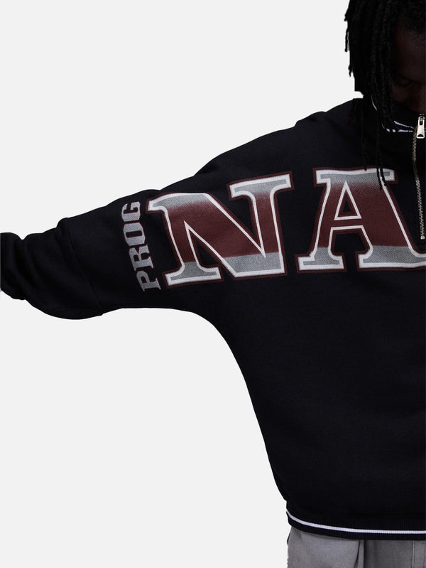 NAPAPIJRI - SWEATSHIRT - PDF x Napapijri French Terry Sweatshirt - Black Beauty - shopi go'da!.
