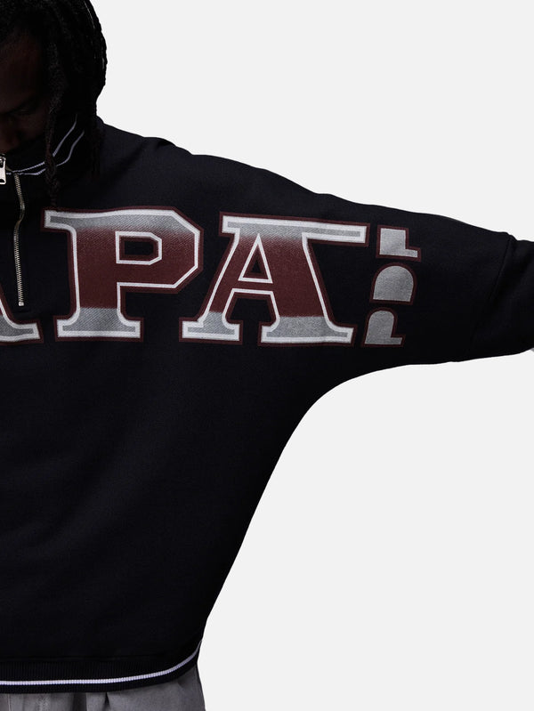 NAPAPIJRI - SWEATSHIRT - PDF x Napapijri French Terry Sweatshirt - Black Beauty - shopi go'da!.