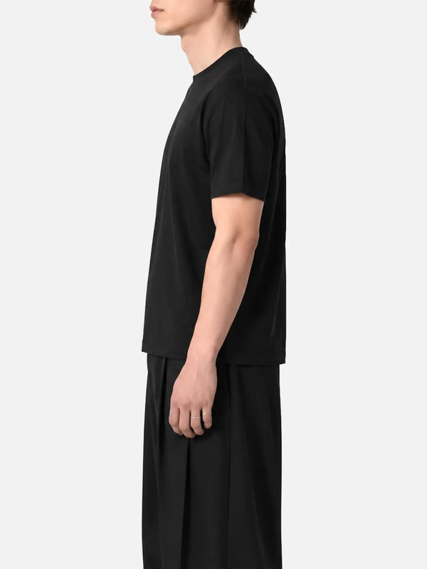 shopi go Noda Regular T-Shirt - Black – siyah, kısa kollu, yan görünüm
