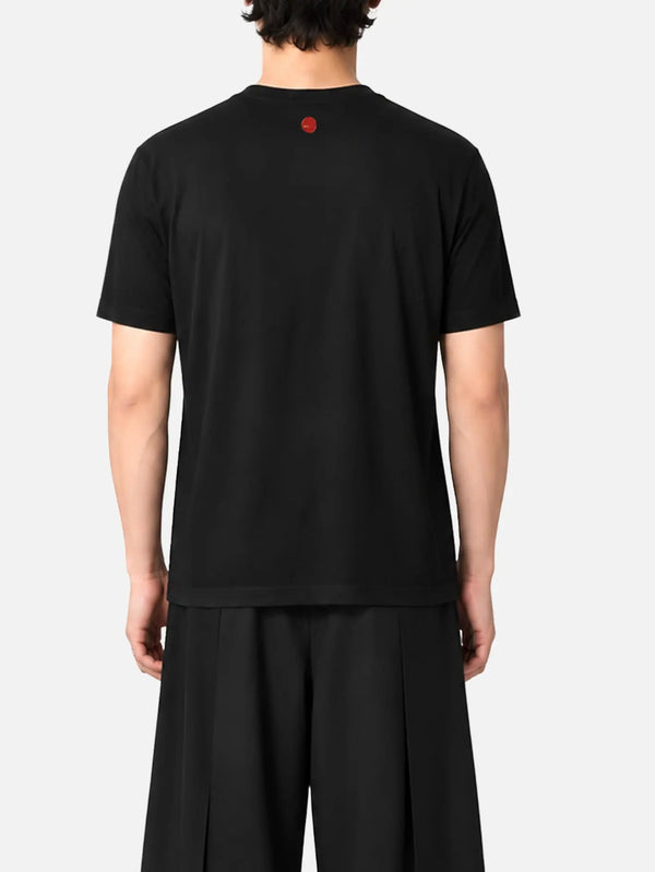 shopi go Noda Regular T-Shirt - Black – siyah, arka görünüm