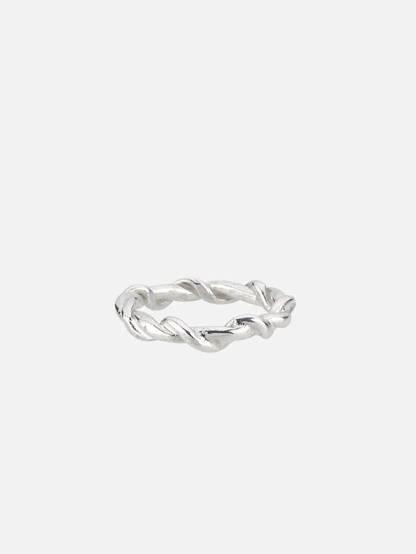 JEWELS FOR JOY Nodo Ring – gümüş, önden görünüm
