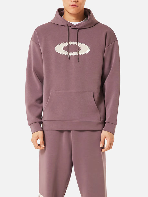 OAKLEY - SWEATSHIRT - New Retro Fleece Hoodie 1.7 - Deep Plum - shopi go'da!.